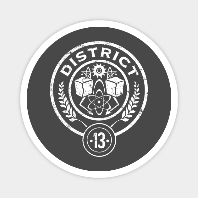 District 13 Magnet by MindsparkCreative